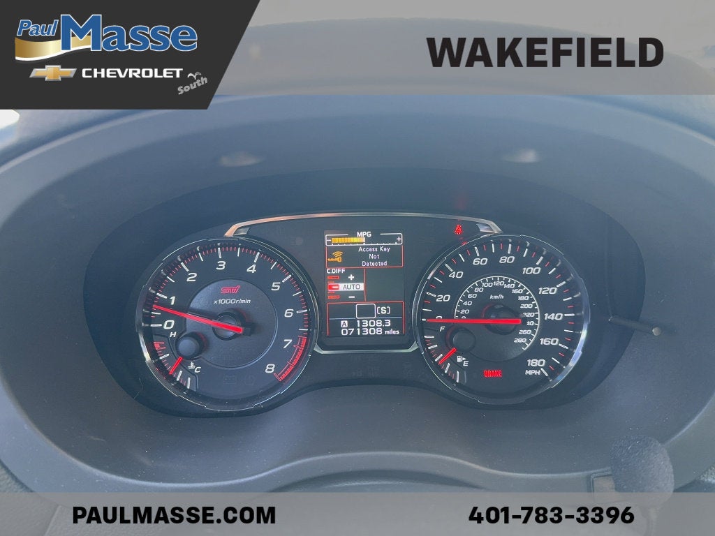 2020 Subaru WRX STI STI