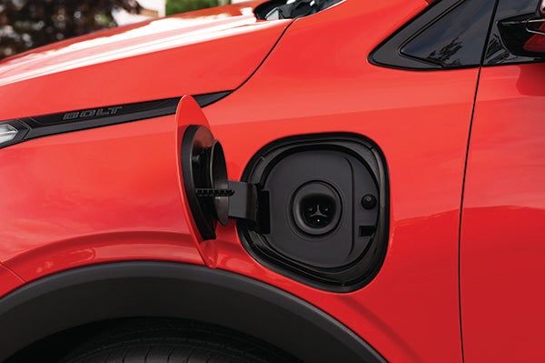 Chevrolet Bolt charging port