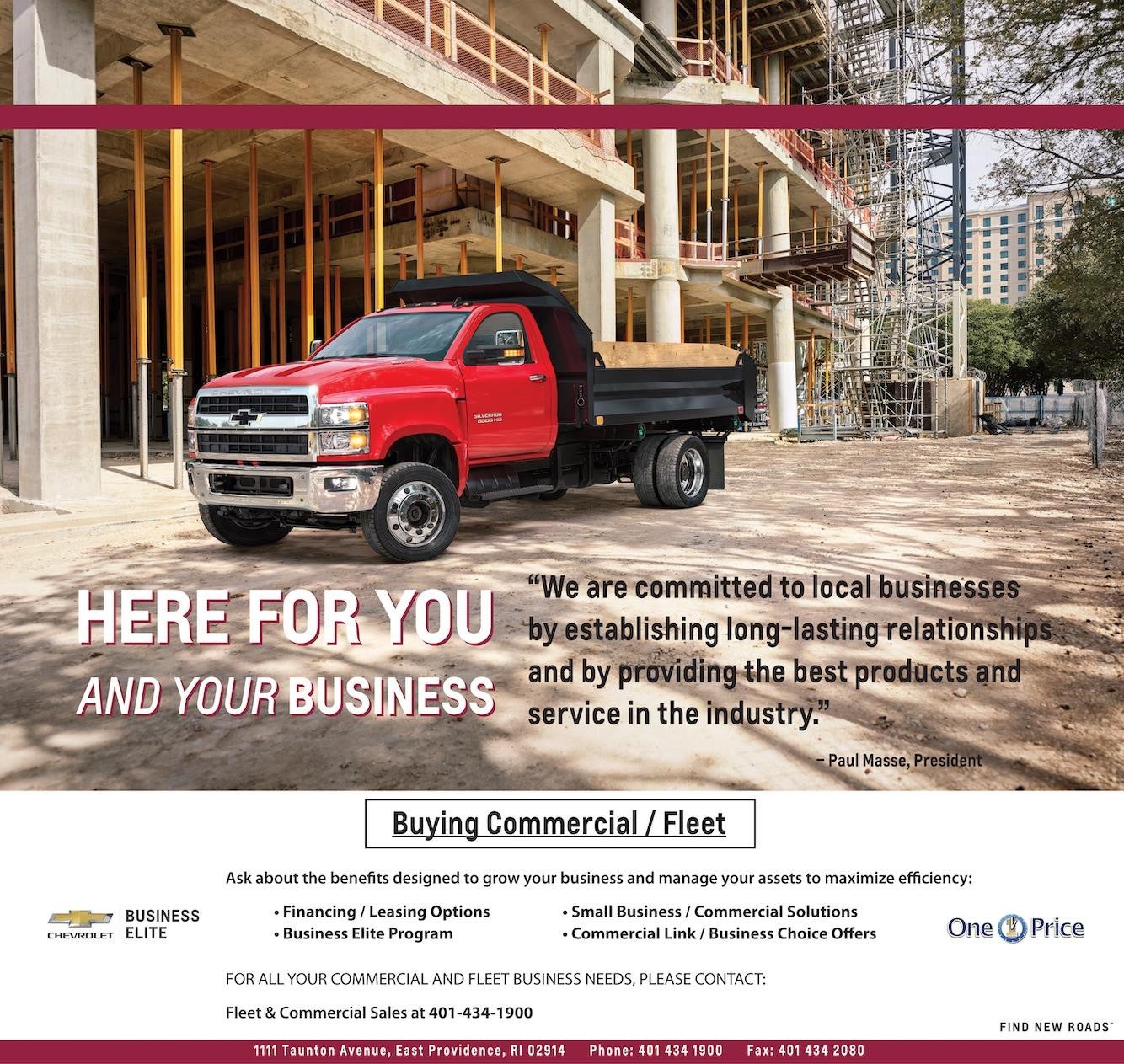 Paul Masse Chevrolet in East Providence RI